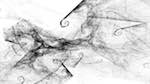 Fifth of 'reflets — msg — abstract 1 bw new 2'.