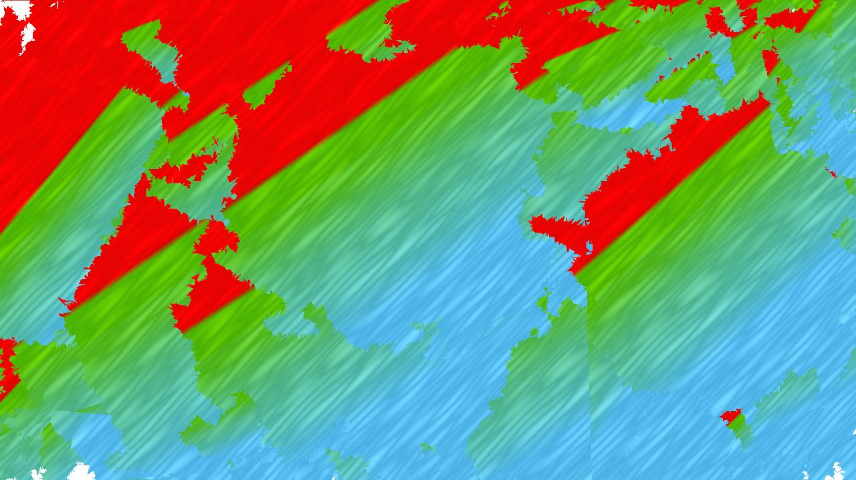 Image 'reflets — paint synthesiser classic — users chuck’s autodraw regions as brush 6'.