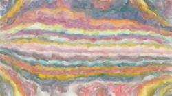Sixth of 'reflets — paint synthesiser classic — cd hand drawn media dry media pastel'.