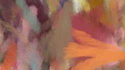 Fourth of 'reflets — paint synthesiser classic — cd hand drawn media wet media oil 1'.