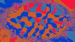Fourth of 'reflets — msg — abstract centre focused 1'.