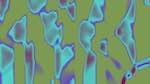 Fifth of 'reflets — msg — abstract chamfer chamfer abstraction 1'.