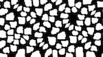 Eighth of 'reflets — msg — variations 0 chamfer noise 1'.