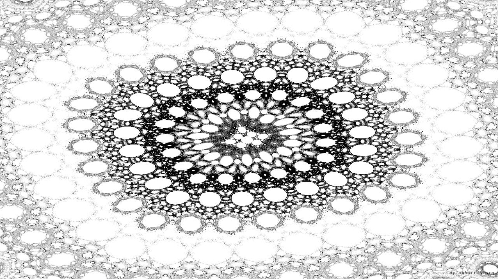 Image 'reflets — msg — variations 1 chaos 3 4'.