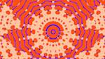 Fourth of 'reflets — msg — abstract circular 1 3'.