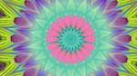 Fourth of 'reflets — msg — abstract circular 1 4'.