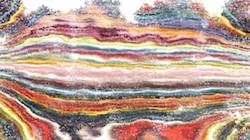 Sixth of 'reflets — paint synthesiser classic — users creative mac charcoal rubbing 2'.