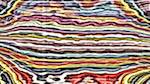 Fifth of 'reflets — paint action sequence — cartoon styles 2'.