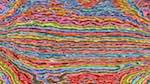 Seventh of 'reflets — paint action sequence — cartoon styles 2'.