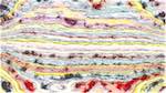 Fifth of 'reflets — paint action sequence — colour sketch ideas'.