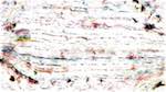 Sixth of 'reflets — paint action sequence — colour sketch ideas'.