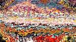 Third of 'reflets — paint action sequence — distress 1'.