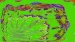 Fifth of 'reflets — msg — variations 1 d–new 2'.