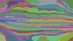 Second of 'reflets — paint action sequence — effects that process canvas'.