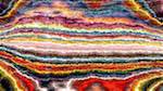 Seventh of 'reflets — paint action sequence — effects that process canvas'.