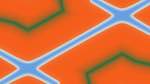 Fifth of 'reflets — msg — abstract flat gridlike 1'.