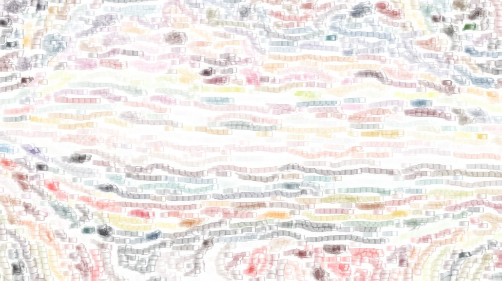 Image 'reflets — paint synthesiser classic — 2.0 collection generative brush examples 1 3'.