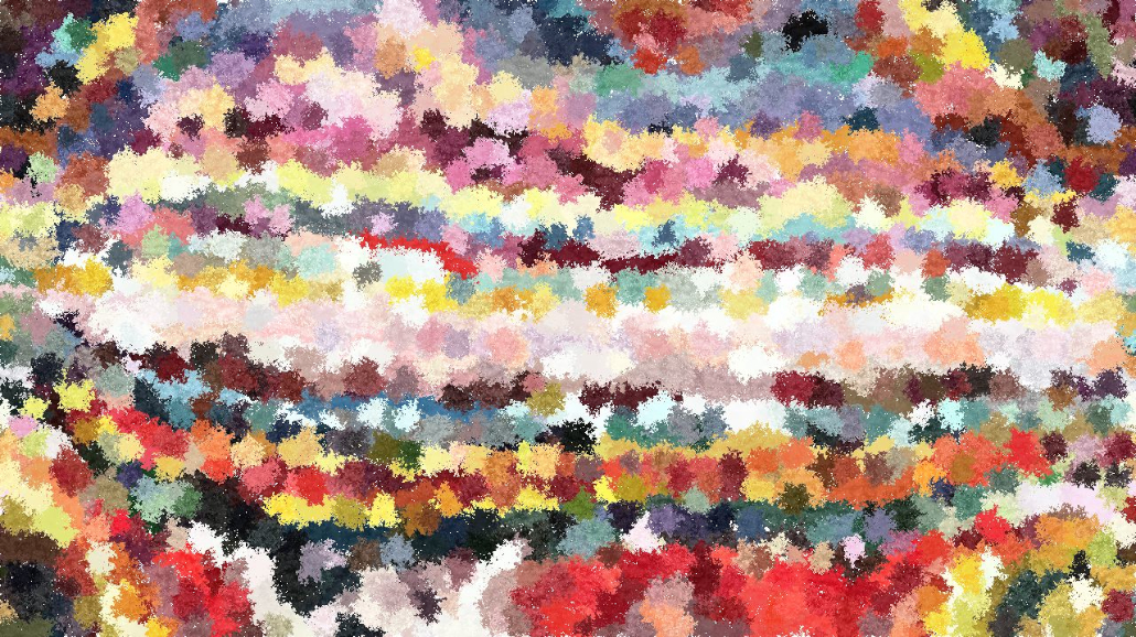 Image 'reflets — paint synthesiser classic — default geodesic 1 6'.