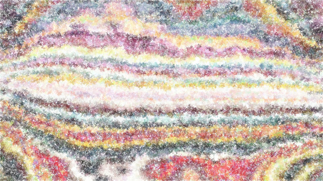 Image 'reflets — paint synthesiser classic — default geodesic 1 8'.