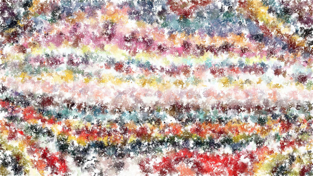 Image 'reflets — paint synthesiser classic — default geodesic 2 2'.
