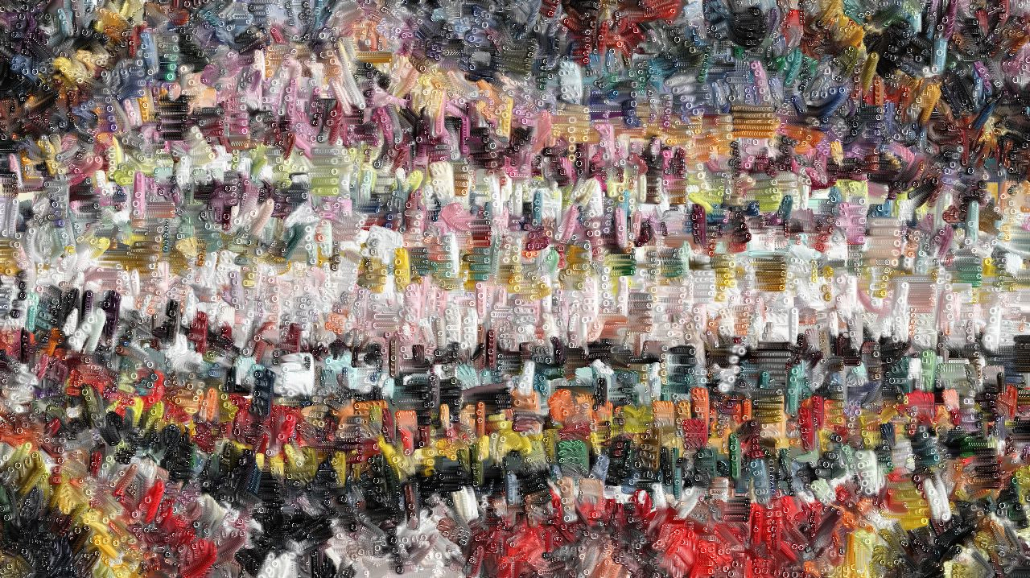 Image 'reflets — paint synthesiser classic — 3.5 collection gradient multinibs 6 3'.