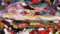Third of 'reflets — paint synthesiser classic — 4.0 collection geodesic source brush 1'.
