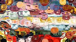 Seventh of 'reflets — paint synthesiser classic — 3.5 collection geo src brushes 6'.