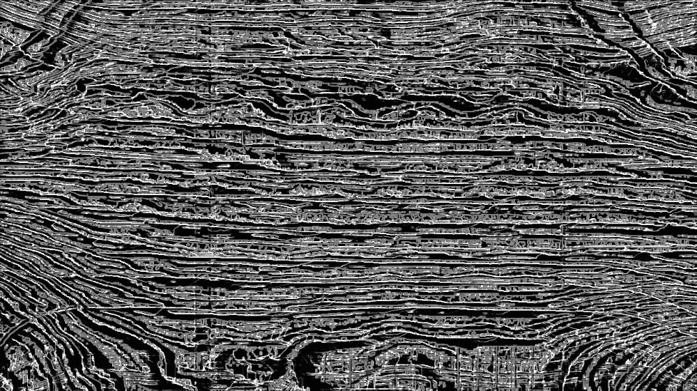 Image 'reflets — msg — variations 0 head abstraction 2 1'.