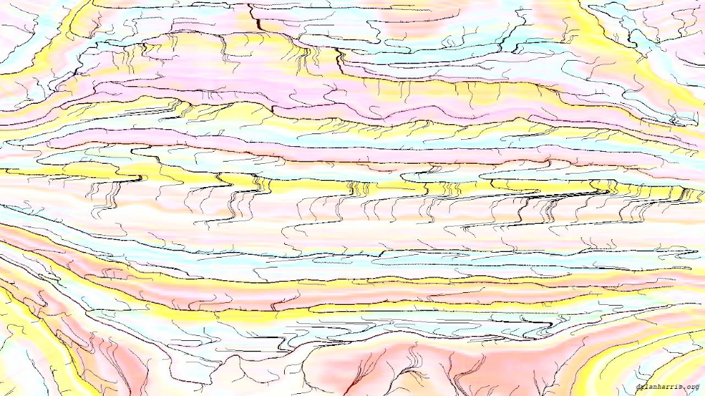 Image 'reflets — msg — variations 0 head abstraction 2 5'.