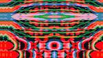 Seventh of 'reflets — msg — variations 0 head abstraction 8'.