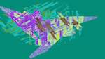 Seventh of 'reflets — msg — variations 1 ifs proc 5'.