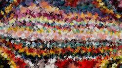 Seventh of 'reflets — paint synthesiser classic — paint styles image brushes 2'.