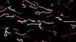 Seventh of 'reflets — paint action sequence — iterative processes 3'.