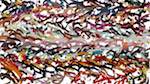 Second of 'reflets — paint action sequence — iterative processes 5'.