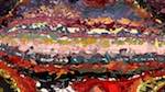 Fifth of 'reflets — paint action sequence — iterative processes 5'.