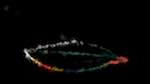 Sixth of 'reflets — paint action sequence — loop action tests 1'.