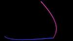 Third of 'reflets — paint action sequence — loop action tests 2'.
