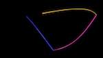 Fifth of 'reflets — paint action sequence — loop action tests 2'.