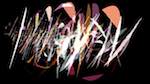 Eighth of 'reflets — paint action sequence — loop action tests 3'.