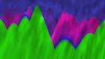 Fifth of 'reflets — msg — abstract mountain 1'.