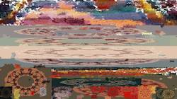 Sixth of 'reflets — paint synthesiser classic — users nagel 13 2'.