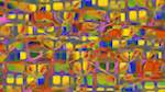 Fourth of 'reflets — msg — variations 2 new 7 4'.