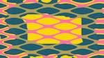 Seventh of 'reflets — msg — variations 0 op art 1'.