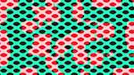 Eighth of 'reflets — msg — variations 0 op art 1'.