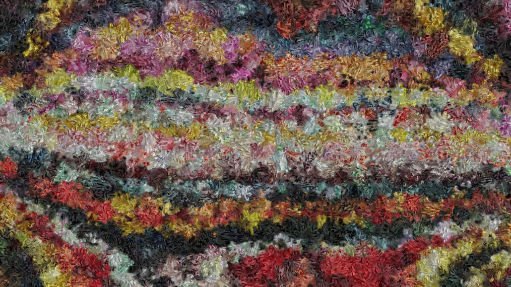 Image 'reflets — paint synthesiser classic — 4.0 collection oil paint strokes 2 1'.