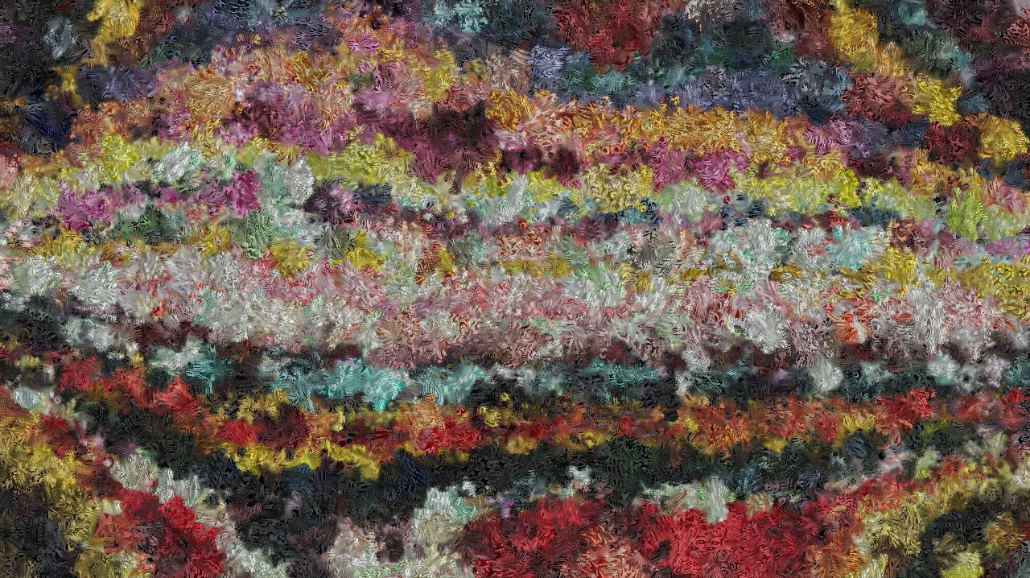 Image 'reflets — paint synthesiser classic — 4.0 collection oil paint strokes 2 2'.