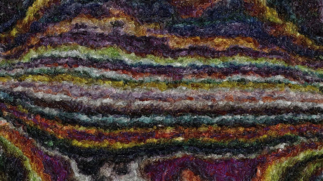 Image 'reflets — paint synthesiser classic — 4.0 collection oil paint strokes 2 7'.