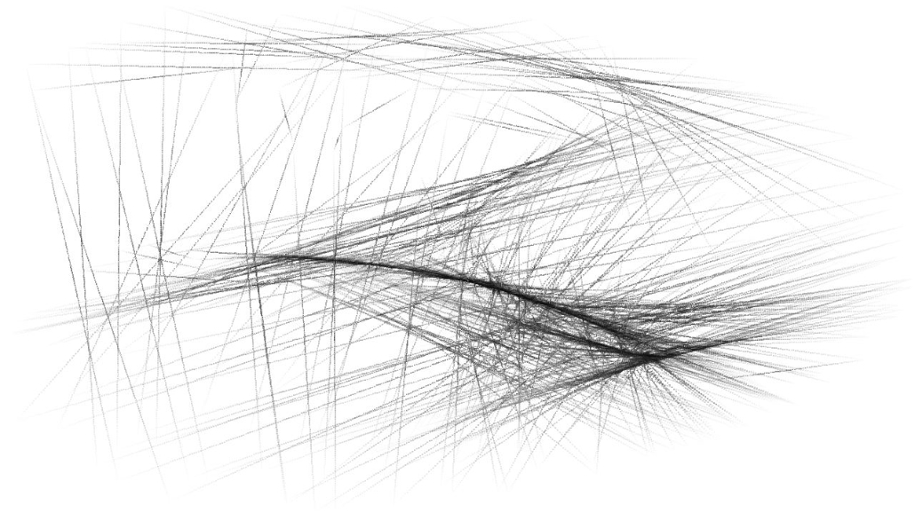Image 'reflets — paint synthesiser classic — 4.0 collection procedural abstraction exp 1 5'.