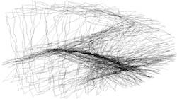 Fourth of 'reflets — paint synthesiser classic — 4.0 collection procedural abstraction exp 1'.