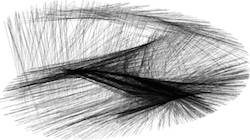 Sixth of 'reflets — paint synthesiser classic — 4.0 collection procedural abstraction exp 1'.